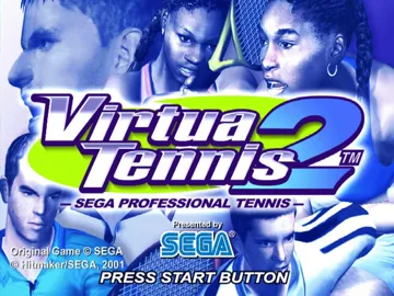 Sega Sports Tennis screen shot title